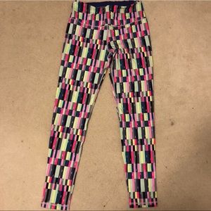 Multi Colored Victoria Secret Athletic Leggings